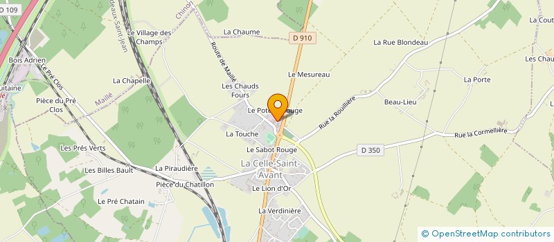 localisation de l'entreprise SCI DES MORINIERES  DESCARTES