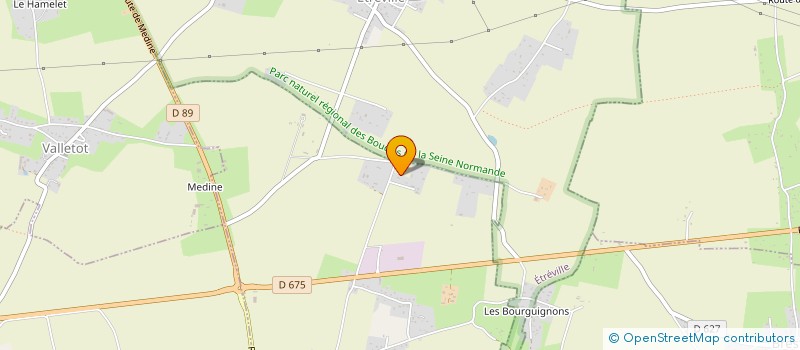 localisation de l'entreprise SCI DES MORISSES  CAUVERVILLE-EN-ROUMOIS