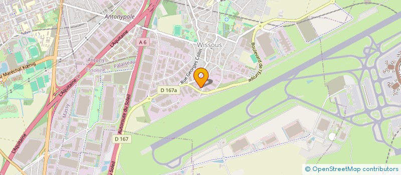 localisation de l'entreprise SCI DES MORTEAUX à WISSOUS