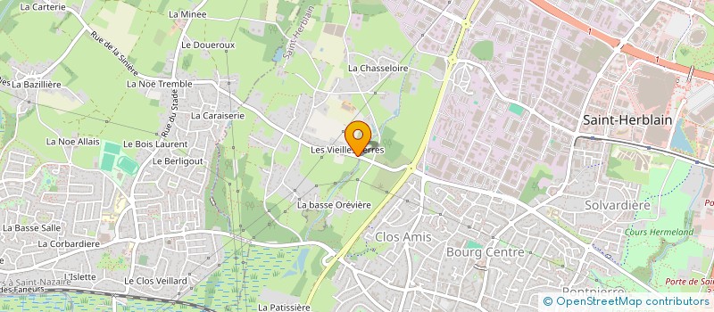 localisation de l'entreprise SCI DES MOTTAIS  SAINT-HERBLAIN