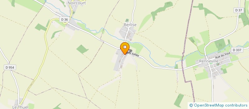 localisation de l'entreprise SCI DES MOTTES  BERLISE