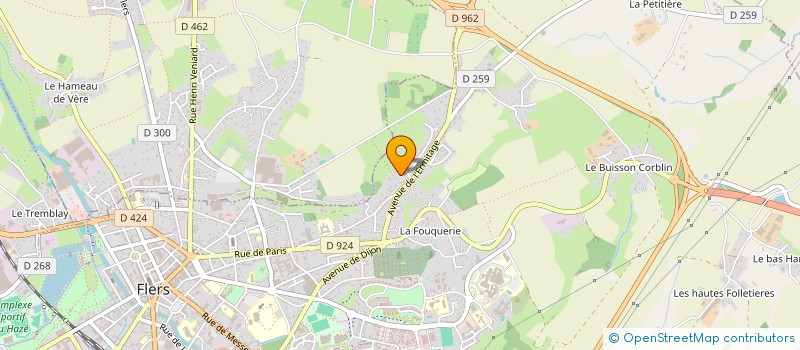localisation de l'entreprise SCI DES MOUETTES à FLERS