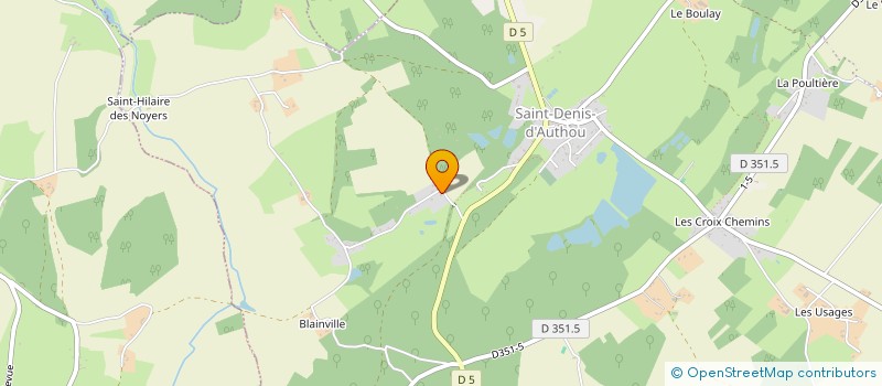 localisation de l'entreprise SCI DES MOUETTES à SAINTIGNY