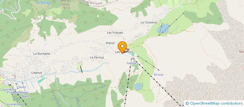 localisation de l'entreprise SCI DES MOUILLETTES à LA CLUSAZ
