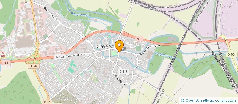 localisation de l'entreprise SCI DES MOULINS  VILLEROY