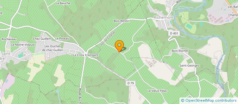 localisation de l'entreprise SCI DES MOULINS à VAL-DE-COGNAC