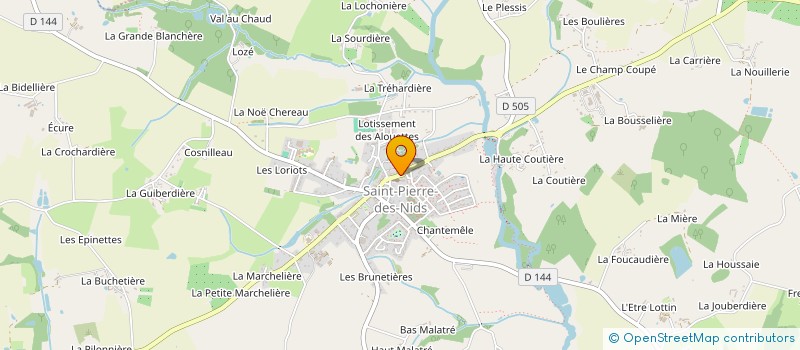 localisation de l'entreprise SCI DES MOULINS  SAINT-PIERRE-DES-NIDS