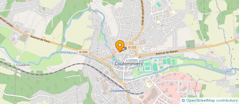 localisation de l'entreprise SCI DES MOULINS à COULOMMIERS