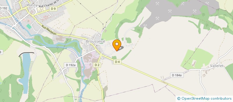 localisation de l'entreprise SCI DES MOULINS à BROUSSEVAL