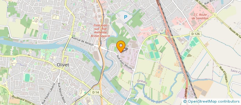 localisation de l'entreprise SCI DES MOULINS à ORLEANS