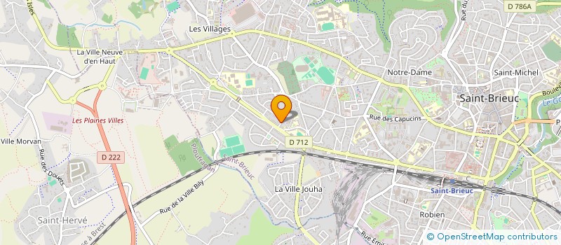 localisation de l'entreprise SCI DES MOULINS à SAINT-BRIEUC