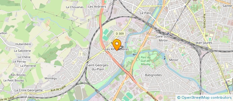 localisation de l'entreprise SCI DES MOULINS à CHANCEAUX-SUR-CHOISILLE