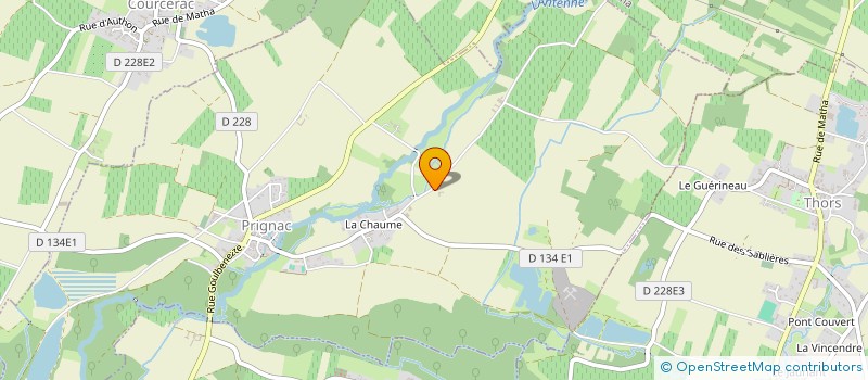 localisation de l'entreprise SCI DES MOULINS  VAL-DE-COGNAC