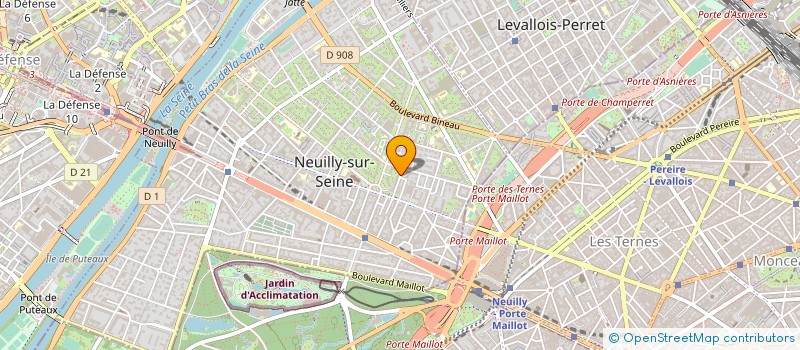 localisation de l'entreprise SCI DES MOULINS à NEUILLY-SUR-SEINE