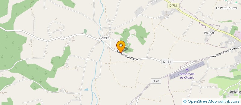 localisation de l'entreprise SCI DES MOULINS à YVIERS