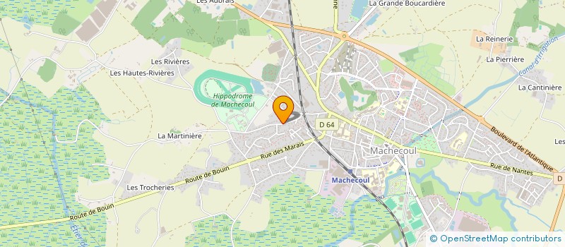 localisation de l'entreprise SCI DES MOULINS  MACHECOUL-SAINT-MEME