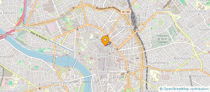 localisation de l'entreprise SCI DES MOULINS AVENT  TOULOUSE