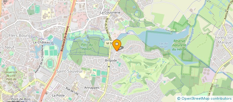 localisation de l'entreprise SCI DES MOULINS BLANCS à VILLENEUVE-D'ASCQ