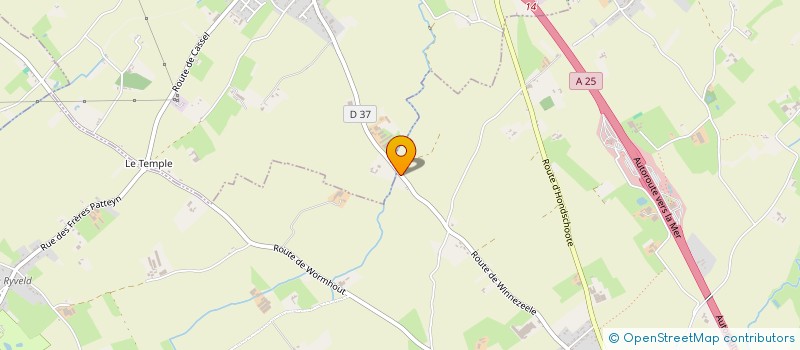 localisation de l'entreprise SCI DES MOULINS DE FLANDRE  STEENVOORDE