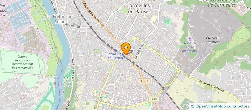 localisation de l'entreprise SCI DES MOULINS NORD  CORMEILLES-EN-PARISIS