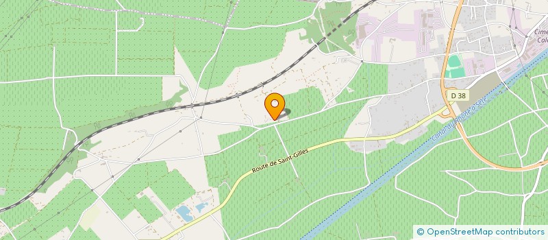 localisation de l'entreprise SCI DES MOURGUES DU GRES  BEAUCAIRE