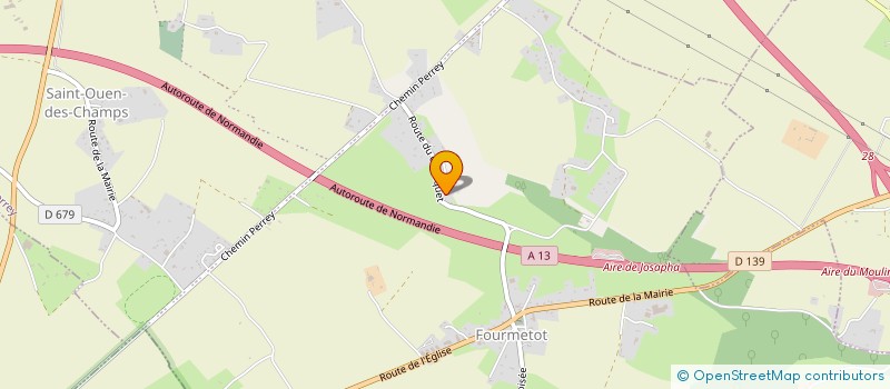 localisation de l'entreprise SCI DES MOUSQUETAIRES  LE PERREY