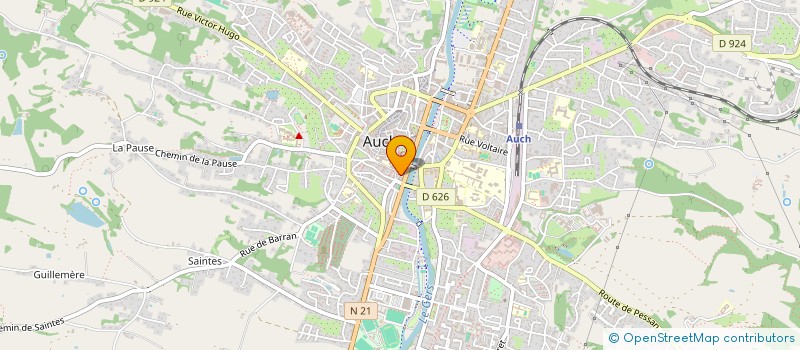 localisation de l'entreprise SCI DES MOUSQUETAIRES à AUCH