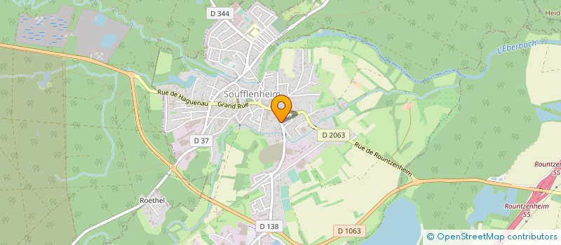 localisation de l'entreprise SCI DES MOUTONS  SOUFFLENHEIM