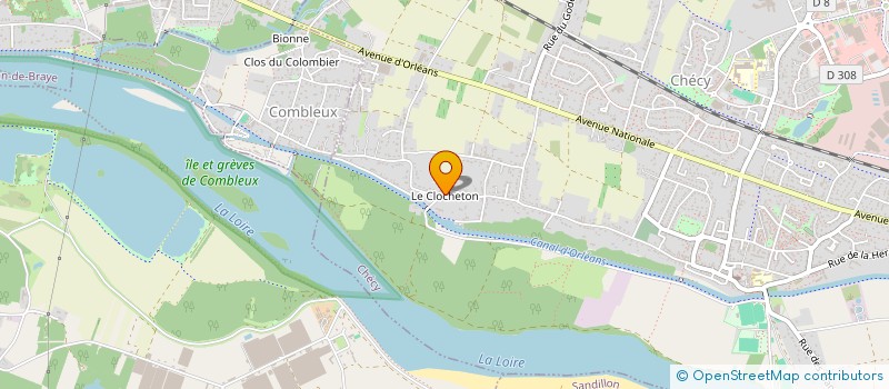 localisation de l'entreprise SCI DES MUIDS à CHECY