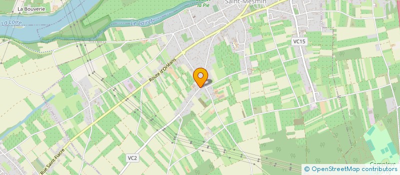 localisation de l'entreprise SCI DES MUIDS SAINT HILAIRE  SAINT-HILAIRE-SAINT-MESMIN