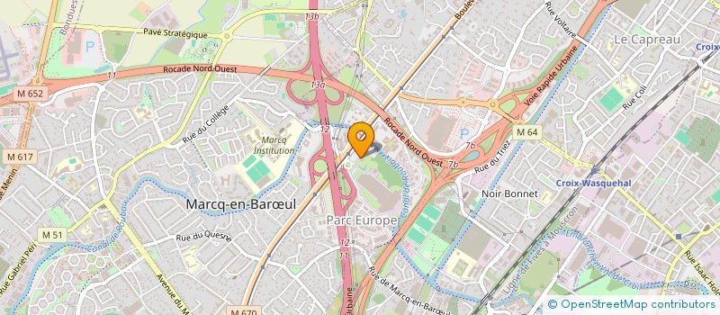 localisation de l'entreprise SCI DES MURES à MARCQ-EN-BARŒUL