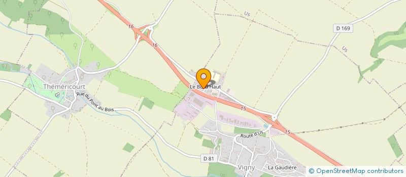 localisation de l'entreprise SCI DES MURETS  VIGNY