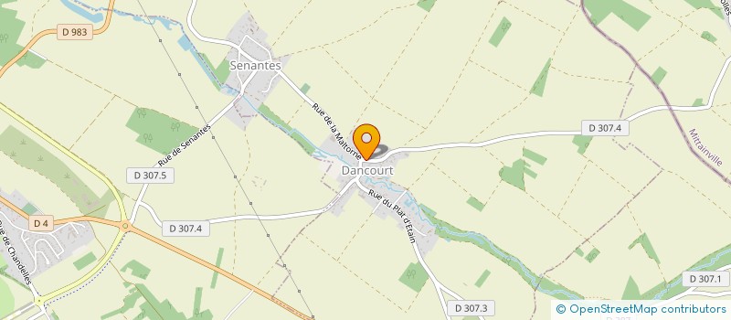 localisation de l'entreprise SCI DES MURGERS à SENANTES
