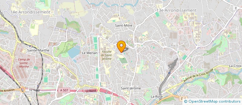 localisation de l'entreprise SCI DES MURIERS à MARSEILLE