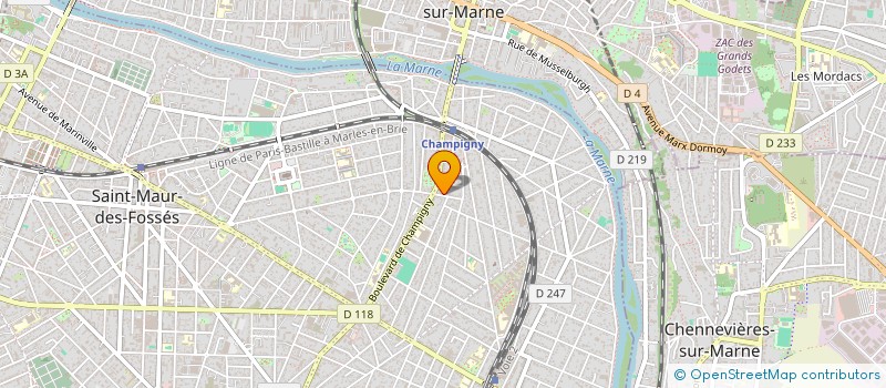 localisation de l'entreprise SCI DES MURIERS à SAINT-MAUR-DES-FOSSES