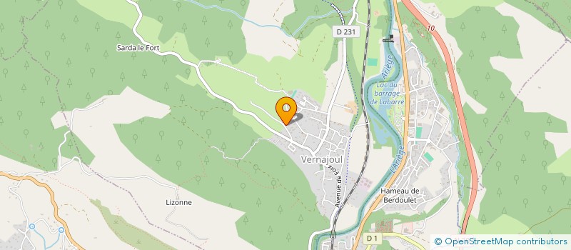 localisation de l'entreprise SCI DES MURIERS à SAINT-JEAN-DE-VERGES