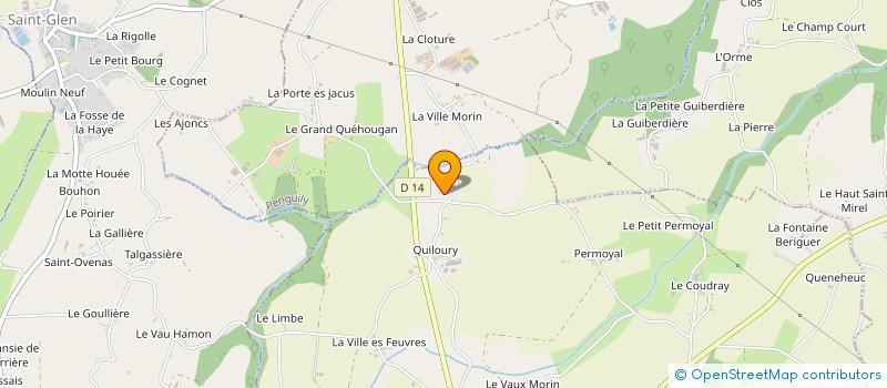 localisation de l'entreprise SCI DES MURS à LE MENE