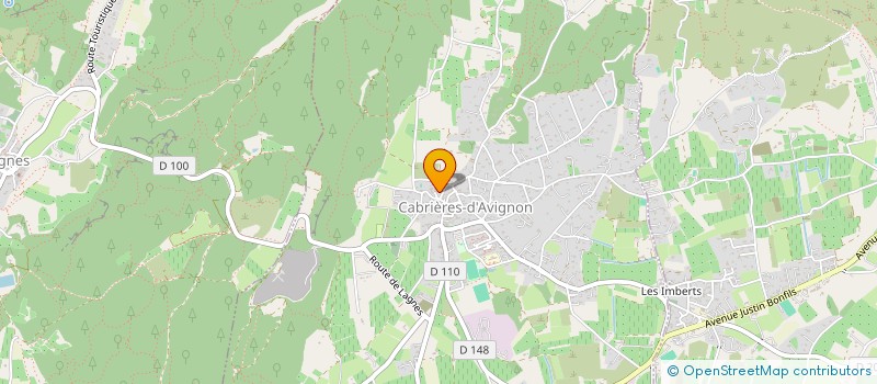 localisation de l'entreprise SCI DES MUTINS  CABRIERES-D'AVIGNON