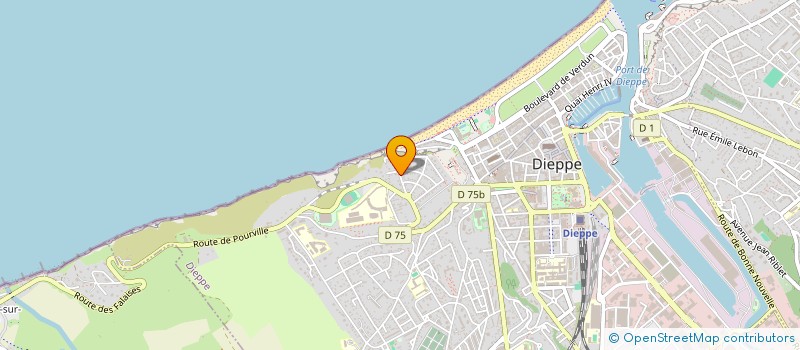 localisation de l'entreprise SCI DES MYOSOTIS  DIEPPE