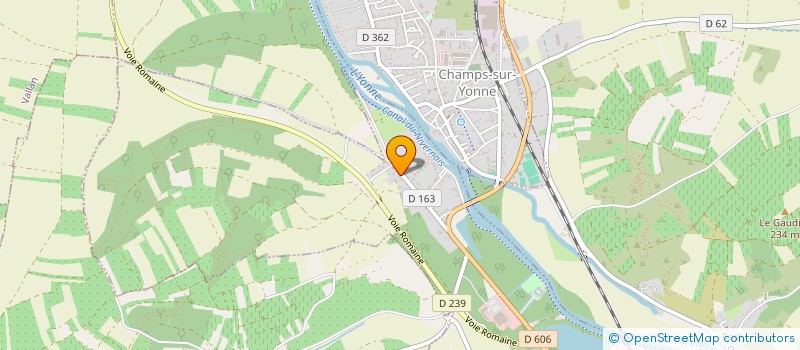 localisation de l'entreprise SCI DES NANTELLES à AUXERRE