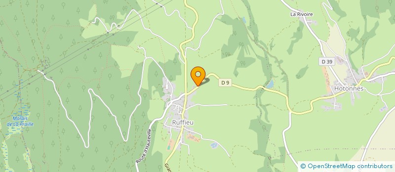 localisation de l'entreprise SCI DES NARCISSES  HAUT VALROMEY