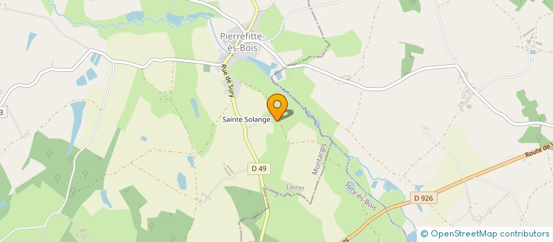 localisation de l'entreprise SCI DES NAUDETS à PIERREFITTE-ES-BOIS