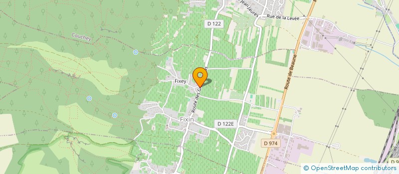 localisation de l'entreprise SCI DES NAZOIRES  CHAMBOLLE-MUSIGNY