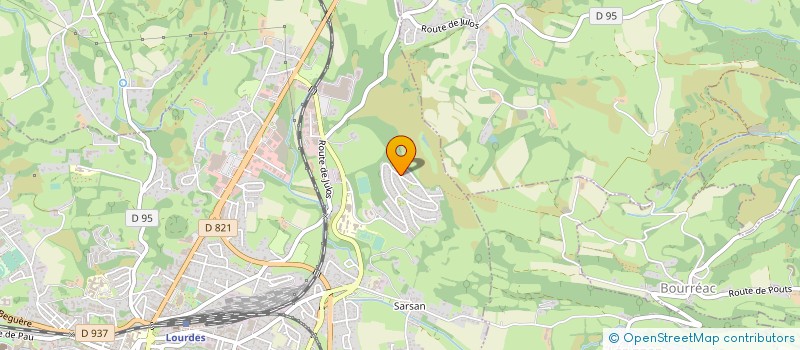 localisation de l'entreprise SCI DES NEIGES à LOURDES