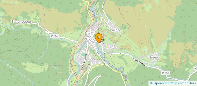 localisation de l'entreprise SCI DES NEIGES  LOUDENVIELLE