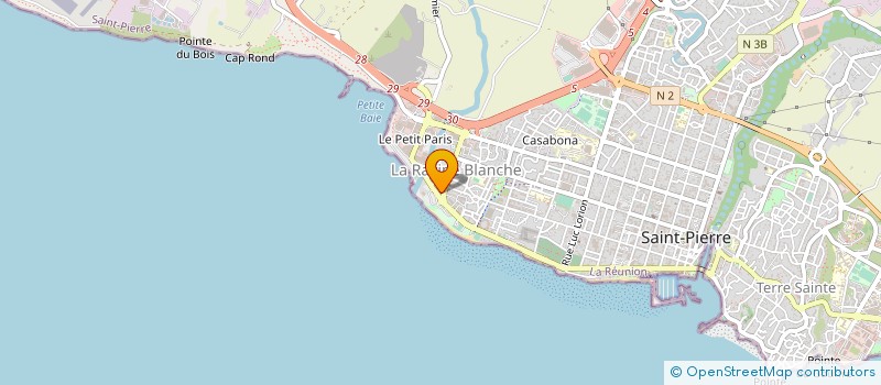 localisation de l'entreprise SCI DES NEUF DRAGONS à SAINT-PIERRE