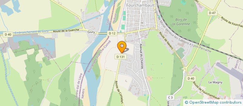 localisation de l'entreprise SCI DES NEUF PIEDS à MARZY