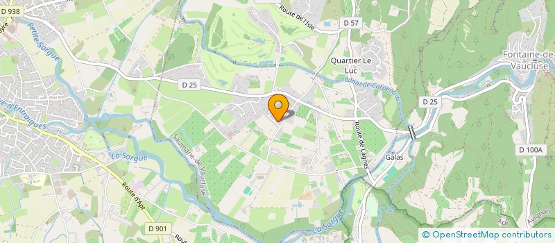 localisation de l'entreprise SCI DES NEVONS  SAUMANE-DE-VAUCLUSE