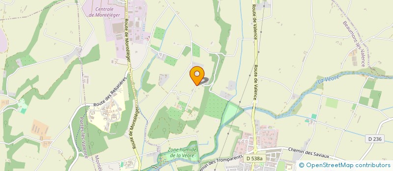 localisation de l'entreprise SCI DES NINOUS à BEAUMONT-LES-VALENCE