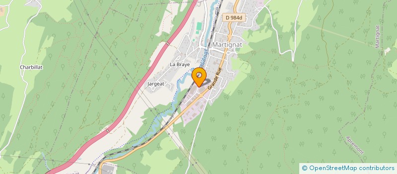 localisation de l'entreprise SCI DES NOISETIERS à MARTIGNAT